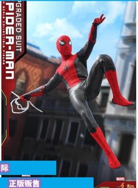 现货 HOTTOYS HT MMS542 英雄远征 蜘蛛侠 红黑新战衣 手办