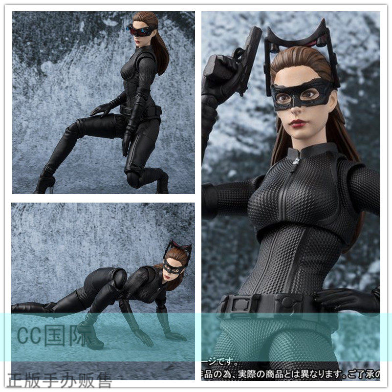 cc正版现货万代 魂限定 shf 猫女 蝙蝠侠黑暗骑士 安妮海瑟薇手办