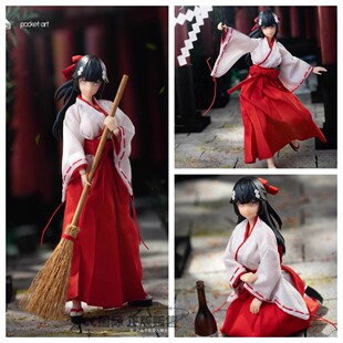 Pocket 巫女服手办 正版 神猫跳动 退魔巫女 椿 现货HASUKI Art