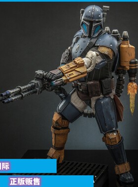正版现货 HOTTOYS HT TMS097曼达洛人帕茲 維茲拉 重甲版 2.0手办