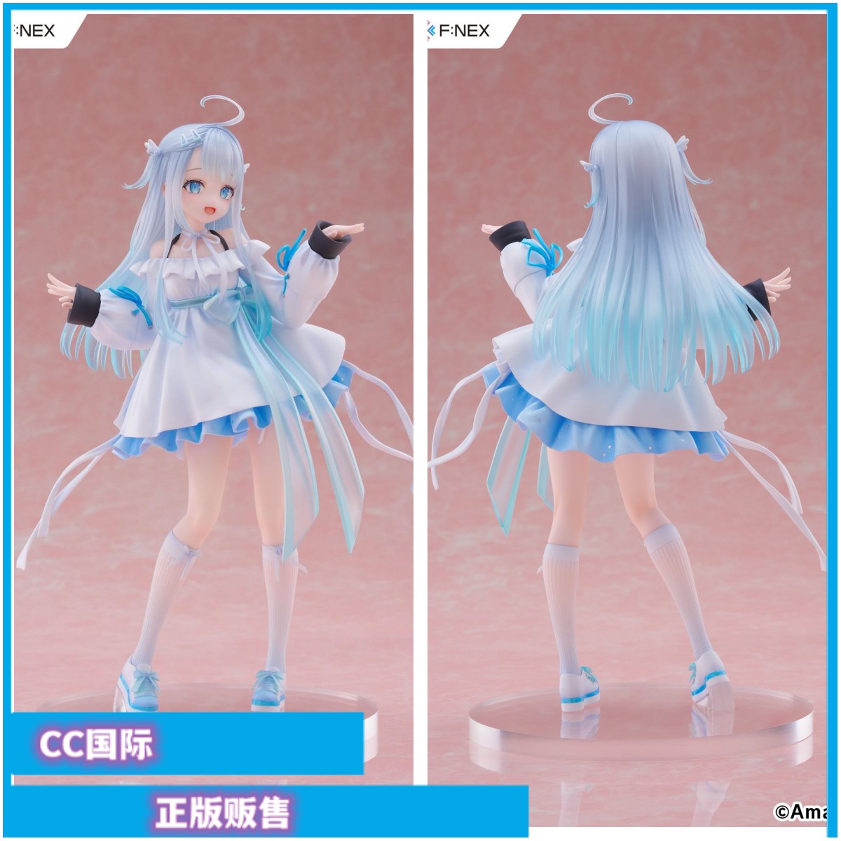 FNEX天使兔跳正版手办