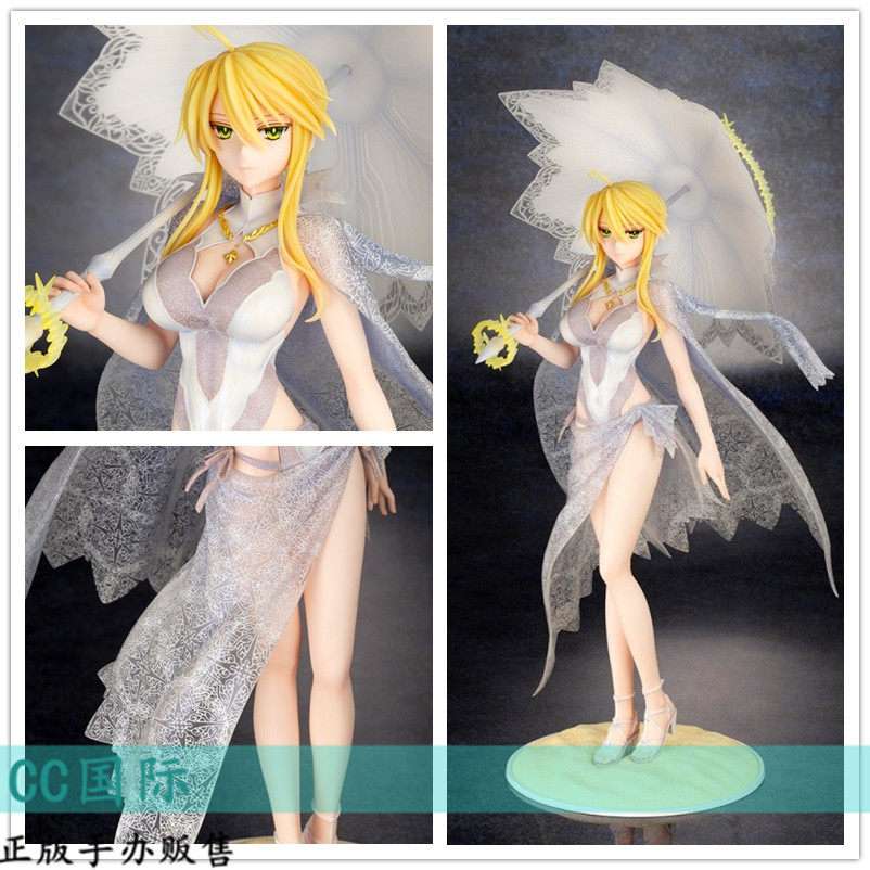 正版现货 寿屋fgo fate 阿尔托莉雅 白枪呆 ruler 尺呆 兔王手办