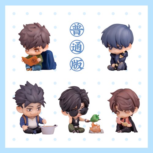 正版现货 Myethos 盗墓笔记Q版盒蛋 重启征程手办