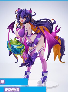 正版现货 AMAKUNI 爆弹女孩 魅魔啦啦队服装 彩虹 梅子 手办