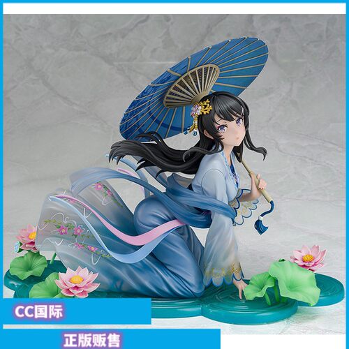 青春猪头少年樱岛麻衣汉服手办