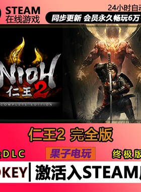 仁王2 完全版 Steam激活码CDKey 入库全DLC单机PC游戏兑换码入库