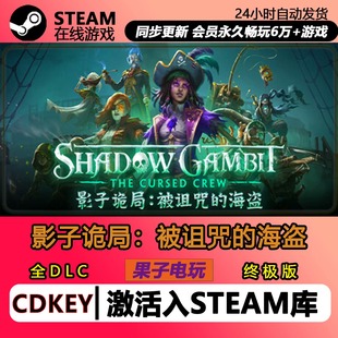 Steam正版 影子诡局 被诅咒的海盗 激活码CDKEY国区全球区入库
