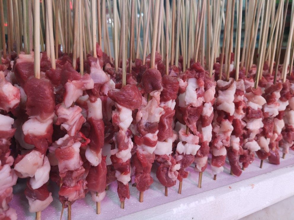 【玉洲峰】右玉羊肉串 新鲜羊肉串 不腌原汁原味 新鲜美味