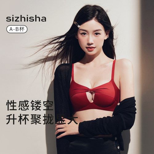 性感文胸无钢圈聚拢无痕显大