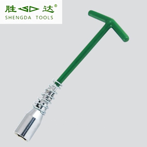 。工具汽修扳手T型火花塞套筒扳手 铬钒钢套筒头子0202-0116/21