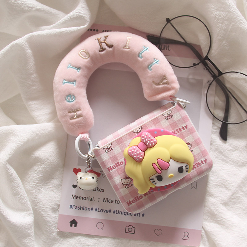 ins韩系粉格子卡通立体KT猫磁吸适用三星Galaxy Z Flip7手机壳zflip6全包侧扣挂绳zflip5/4/3折叠屏保护套女,3C数码配件,手机保护套/壳,淘宝优惠券,粉丝福利购,淘宝优惠卷