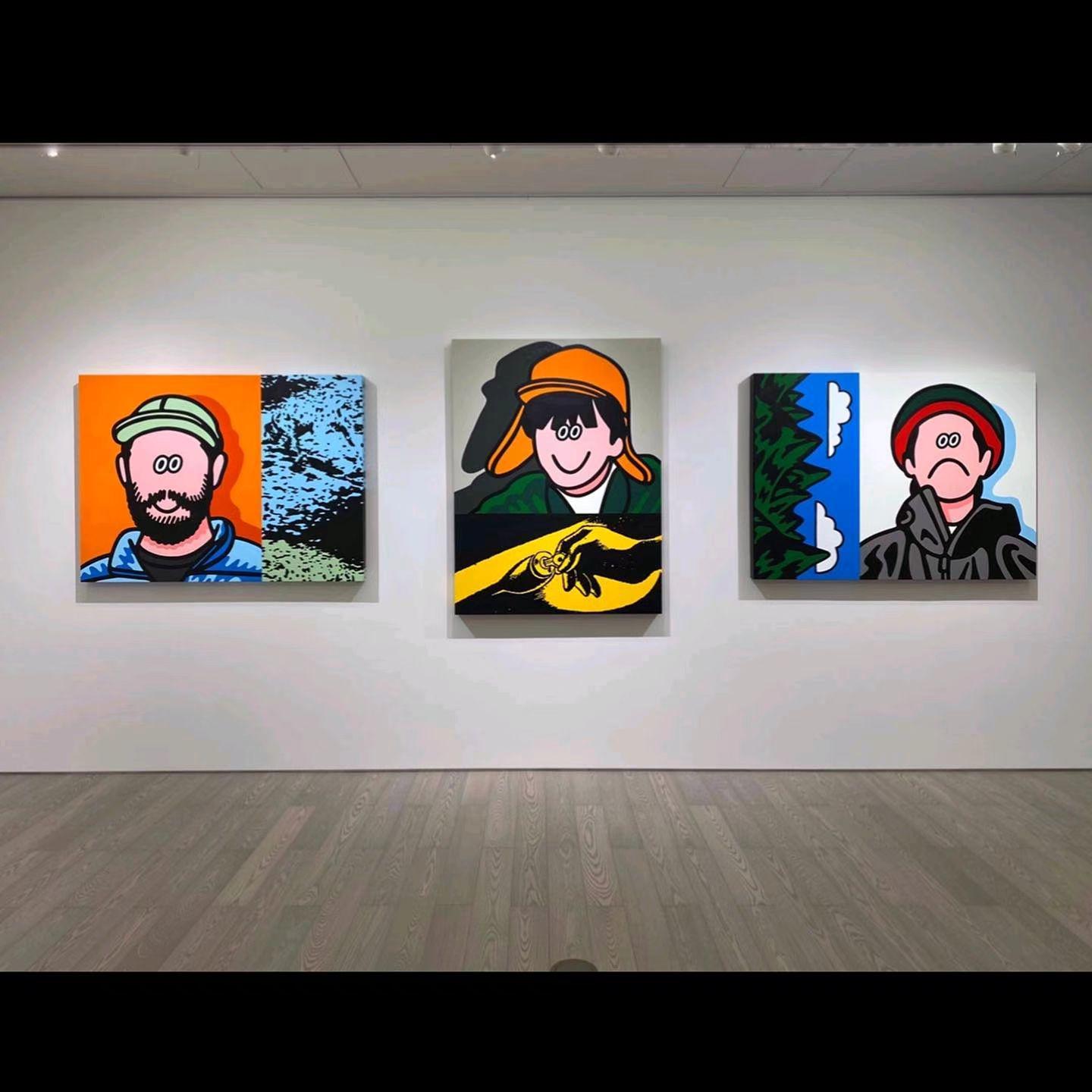 face oka日本艺术装饰画客厅简约卧室玄关艺术挂画抽象人物无框画图片
