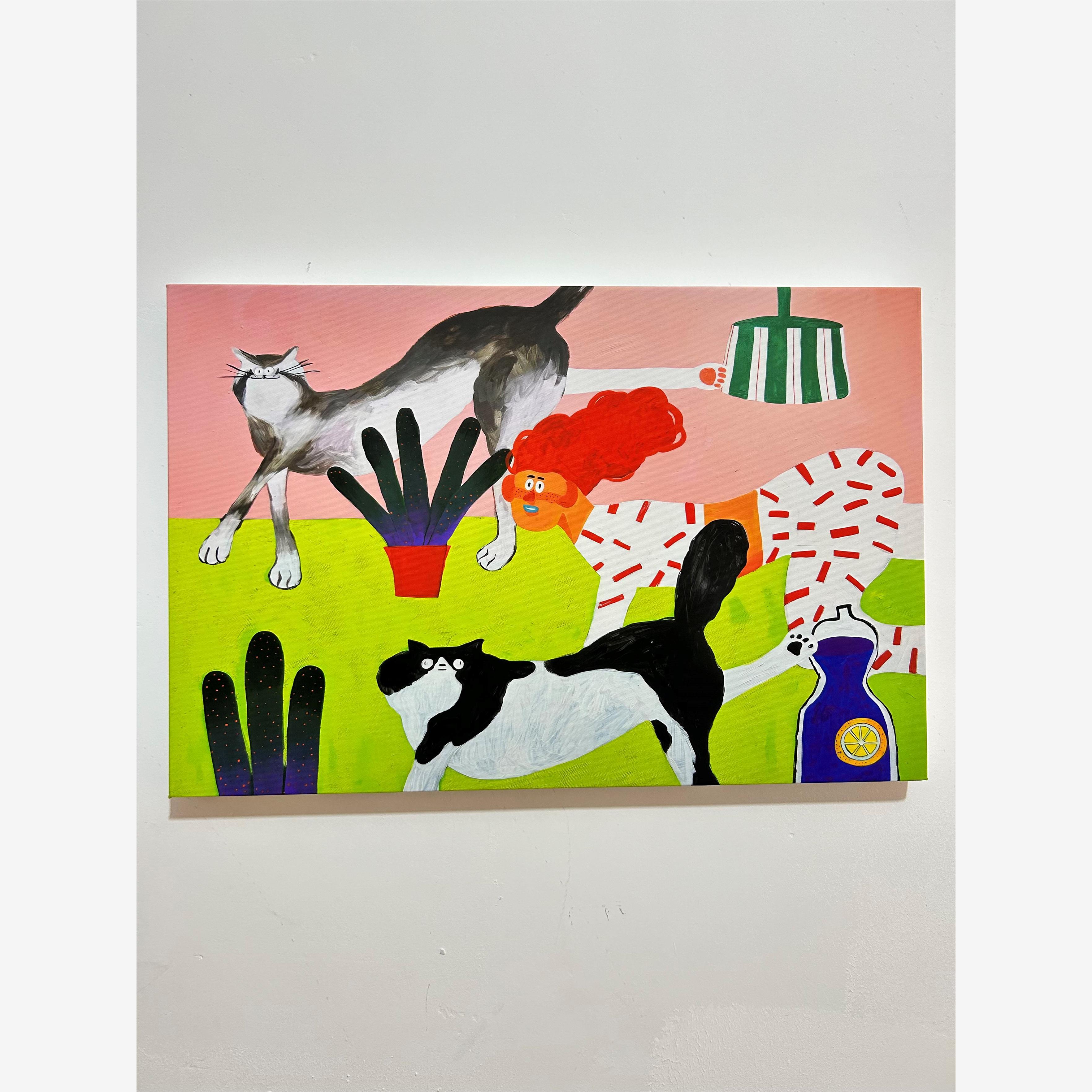 猫猫瑜伽香港艺术家餐厅