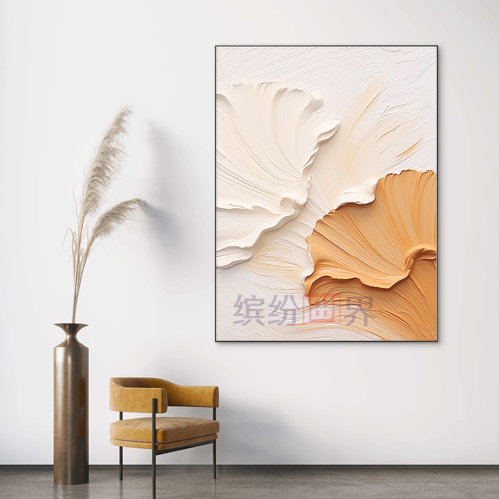 现代轻奢抽象装饰画客厅玄关