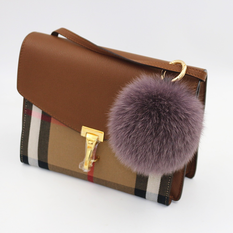 包包挂饰12厘米狐狸毛球