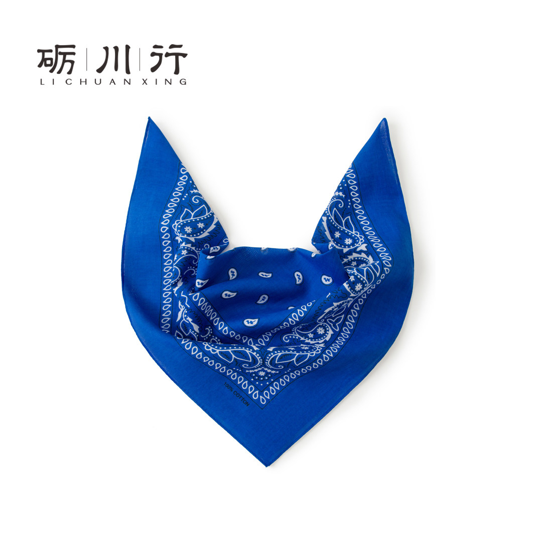 美式hiphop嘻哈男士纯棉小方巾