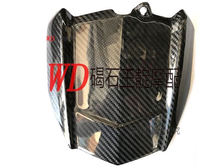 MT-09 FZ-09 13-14-15-16-17年碳纤维后挡泥板改装挡泥瓦现货 - 实物图