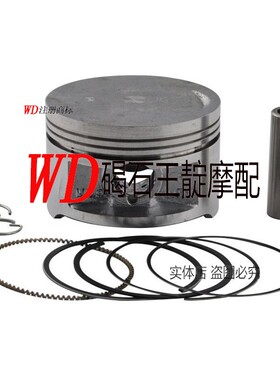 王靛摩配 适用于雷600 STEED600 铁马600 活塞 活塞环 活塞环总成
