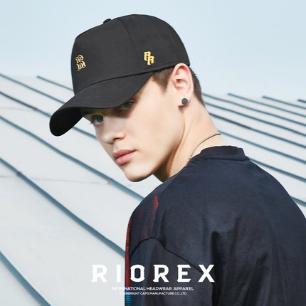 RIOREX帽子男大码遮阳帽鸭舌帽女硬顶韩版潮ins大头围棒球帽百搭