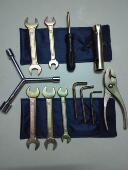 包邮 2袋子 摩托车随车工具维修工具12件 电动摩托车随车工具包套装