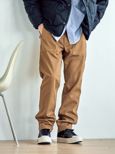 老芬日本进口面料OG-107工装裤