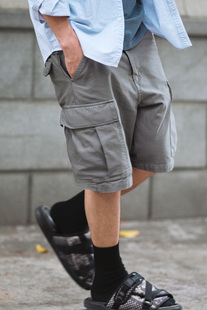 STAPH老芬DWU SHORTS WORK SHORTS工装休闲短裤水洗多袋裤dcdt