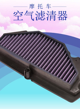 适用川崎忍者EX650R NINJA ER6N 6F 12-18空气滤芯滤清器机滤空滤