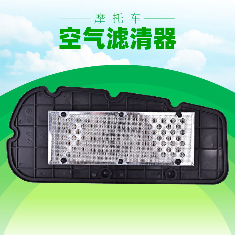 适用SYM三阳300 Citycom 07-15踏板摩托车空气滤芯滤清器空滤配件