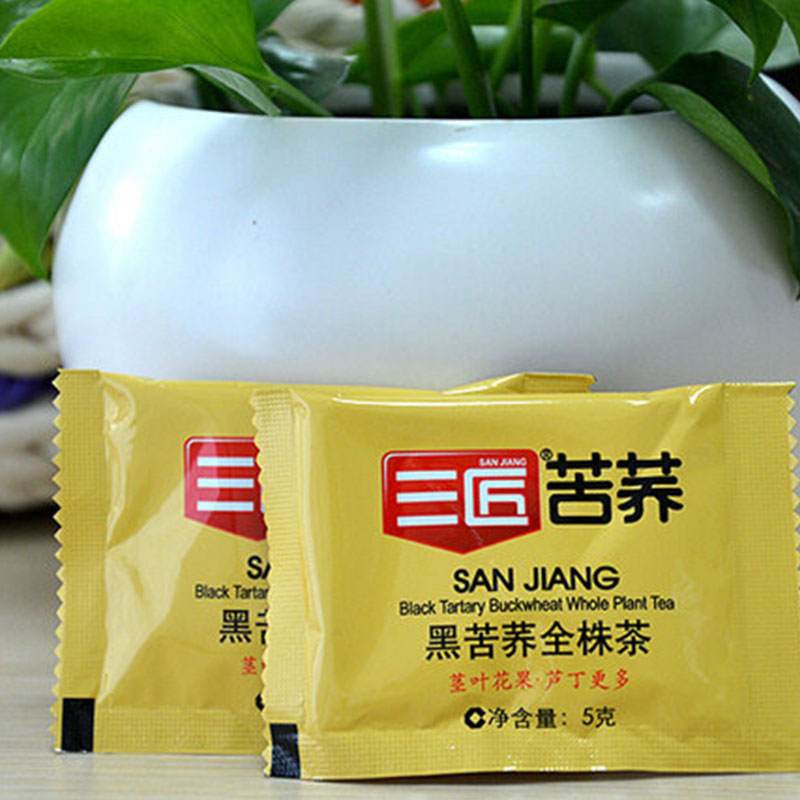 黑苦荞茶全株茶三匠大凉山