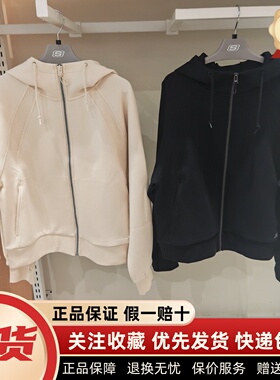 skechers斯凯奇2026新款女士舒适柔软百搭针织连帽外套P126W035