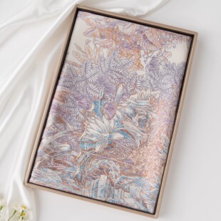 送长辈礼物高级双面意萝100%桑蚕丝真丝方巾女杭州丝绸妈妈生日礼