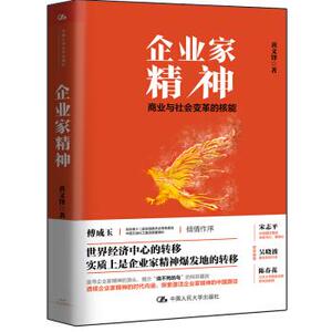 企业家精神——商业与社会变革的核能 黄文锋 著 中国人民大学出版社
