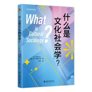 琳 社 斯皮尔曼 北京大学出版 9787301363355 高蕊 什么是文化社会学?社会科学译丛