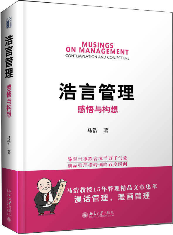浩言管理:感悟与构想 马浩 著 北京大学出版社