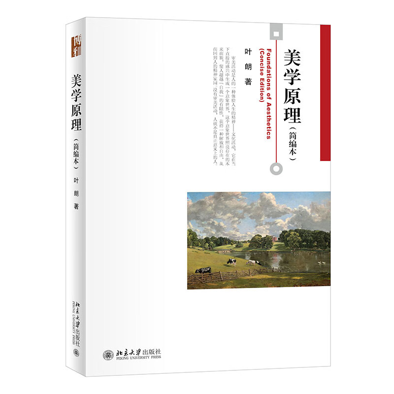 美学原理 简编本 叶朗 先生著作 北京大学出版社 博雅大学堂哲学9787301333839