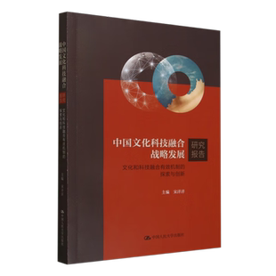 文化和科技融合有效机制 社 探索与创新 中国人民大学出版 9787300336800 宋洋洋 中国文化科技融合战略发展研究报告