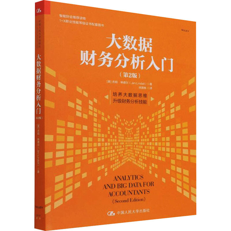 大数据财务分析入门第2版美吉姆·林德尔Jim Lindell第二版中国人民大学出版社9787300302720