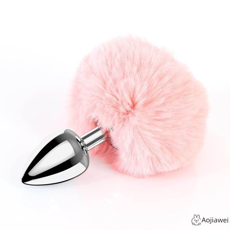 肛赛尾巴猫会动新手小号迷你性感兔子塞子缸塞玩具插件狐狸女外出