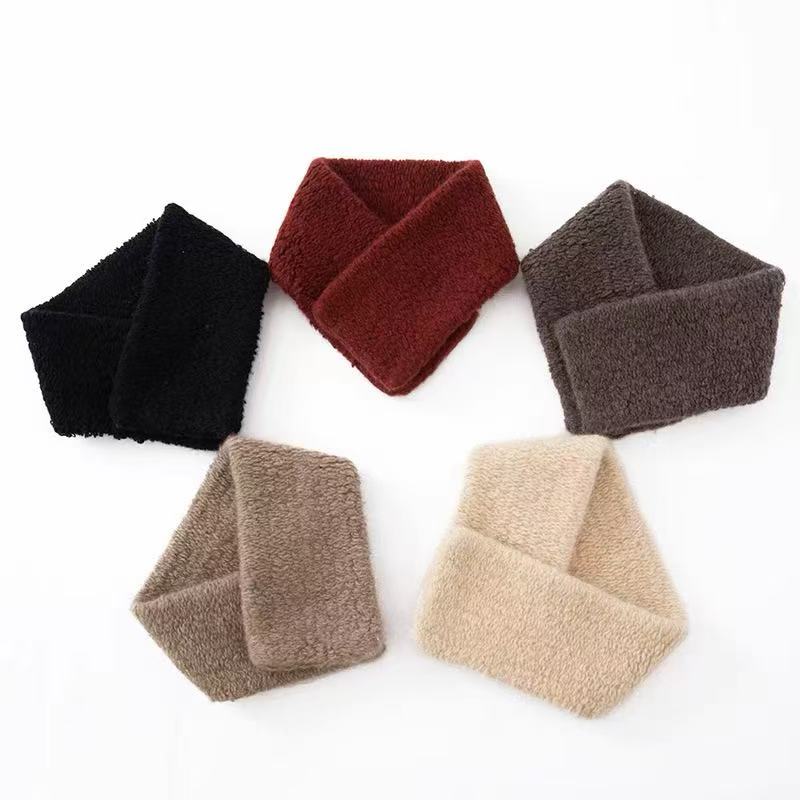 纯羊绒围脖特厚加厚保暖围巾护颈椎冬季防寒护脖围巾时尚款