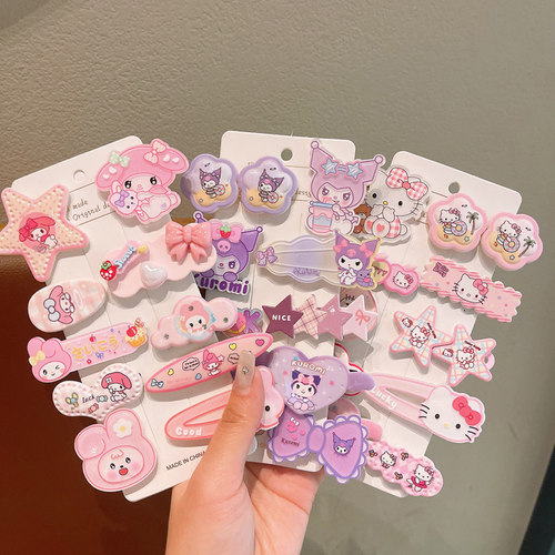 亚克力库洛米小女孩精致发夹发卡