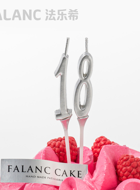 法乐希烫银数字蜡烛（配件不单独出售）