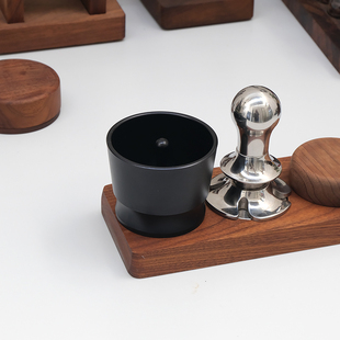 咖啡接粉环51/58mm通用落粉杯防静电飞粉接粉器意式手冲咖啡器具