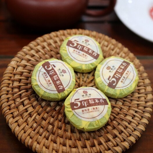 糯米香普洱茶熟茶云南古树普洱茶小沱茶 5年糯米香250克