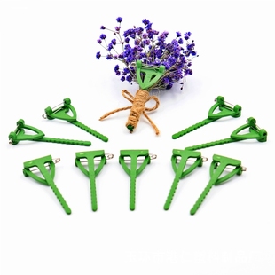 三角胸针吊挂胸针胸扣夹子鲜花胸针婚礼胸花胸花磁扣宾客胸花飘带