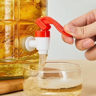 泡酒瓶子酒桶酒坛子配件玻璃瓶塑料水龙头带过滤网水嘴加厚密封圈