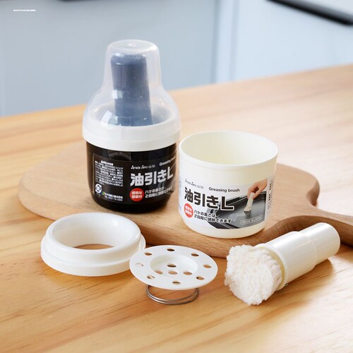 油刷 涂油刷子 煎蛋刷 煎饼刷 带油壶刷子 烧烤刷