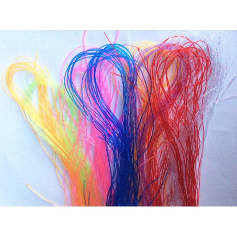 小时候透明编织女生编制手链玻璃水晶丝带塑胶空心实芯线翻花绳子