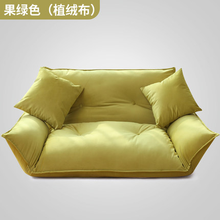 日式多功能榻榻米懒人沙发折叠床单双人可爱电脑椅卧室小沙发