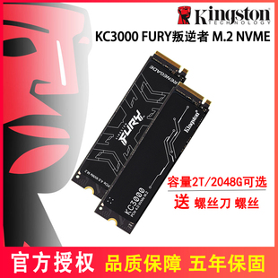 M.2 固态硬盘M.2 叛逆者1T PCIe4.0 金士顿NV2 PS5 KC3000