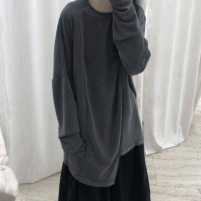 春秋新品山本暗黑百搭上衣